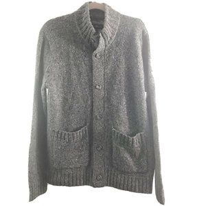 Eddie Bauer Wool Blend Button Cardigan Sweater